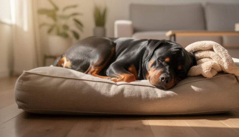 découvrez combien d'heures par jour dort un chien rottweiler et les besoins de sommeil spécifiques de cette race pour assurer son bien-être.