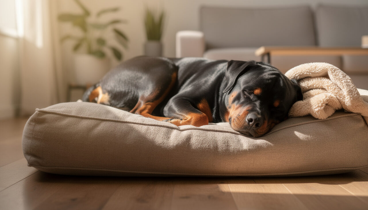 découvrez combien d'heures par jour dort un chien rottweiler et les besoins de sommeil spécifiques de cette race pour assurer son bien-être.