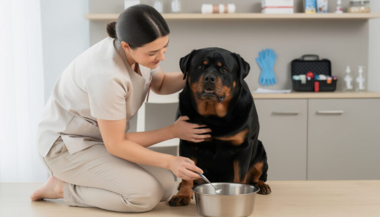 découvrez des méthodes sûres pour faire vomir un chien rottweiler en cas d'ingestion dangereuse, ainsi que les précautions essentielles à prendre pour protéger la santé de votre animal.