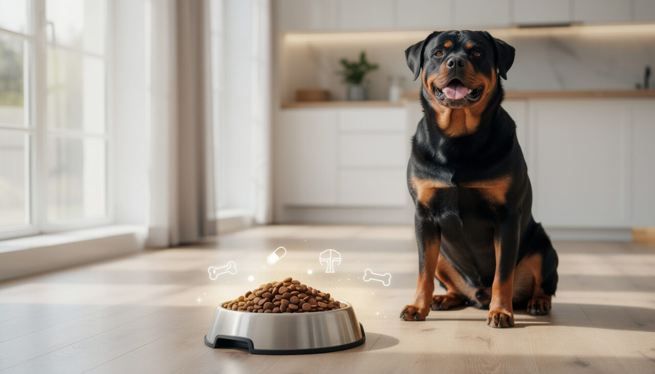 découvrez les meilleures croquettes pour chien rottweiler, spécialement formulées pour répondre à ses besoins nutritionnels et garantir sa santé optimale.
