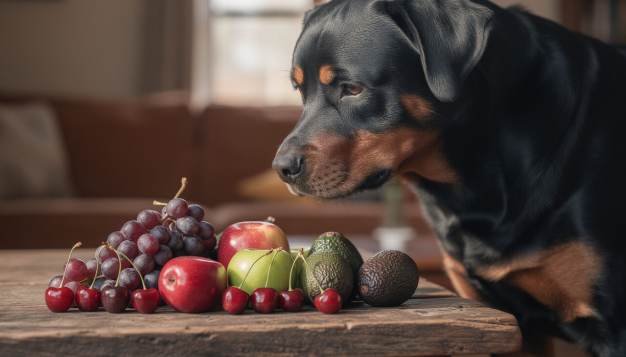 découvrez quels fruits sont dangereux pour les chiens rottweiler afin de protéger leur santé et éviter les intoxications alimentaires.